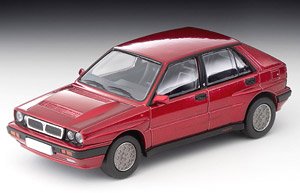 TLV-N130c Lancia Delta HF Integrale 16V (Wine Red) (Diecast Car)