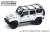 2014 Jeep Wrangler Unlimited Rubicon X with Off-Road Parts Bright White (ミニカー) 商品画像1
