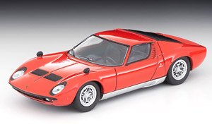 TLV Lamborghini Miura P400 (Vermilion) (Diecast Car)