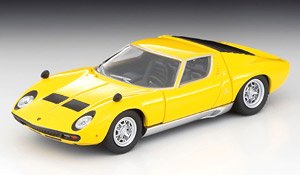 TLV ランボルギーニ ミウラ SV (黄) (ミニカー)