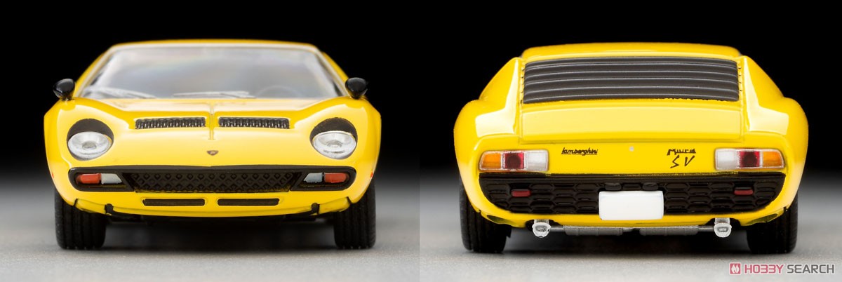 TLV Lamborghini Miura SV (Yellow) (Diecast Car) Item picture3