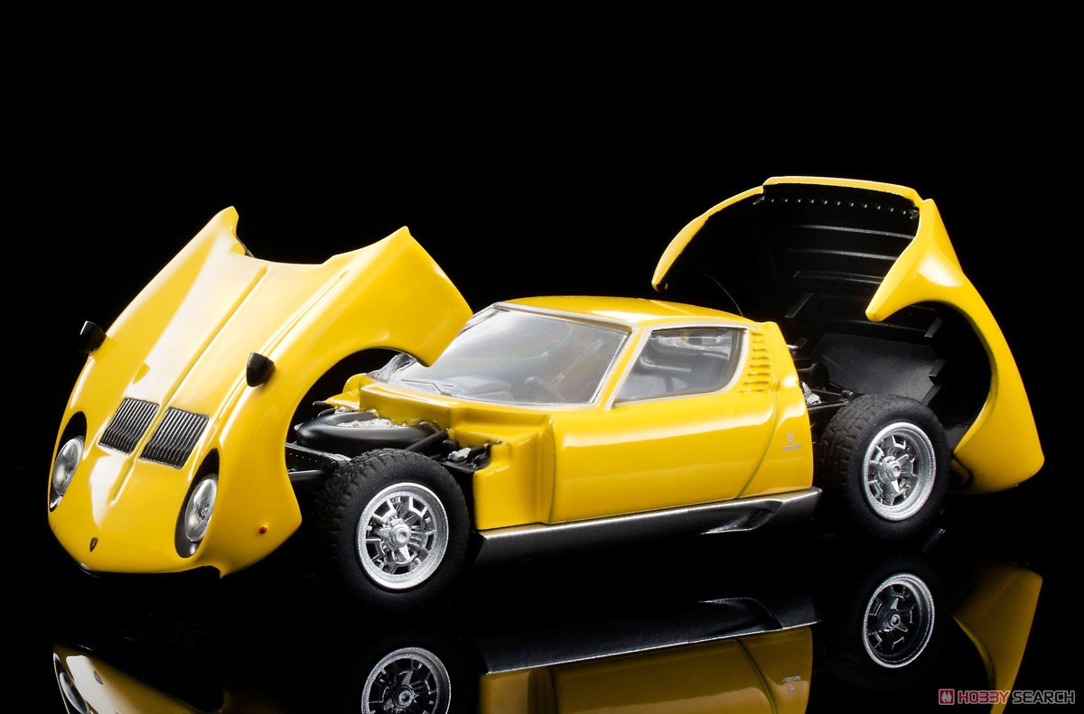 TLV Lamborghini Miura SV (Yellow) (Diecast Car) Item picture4