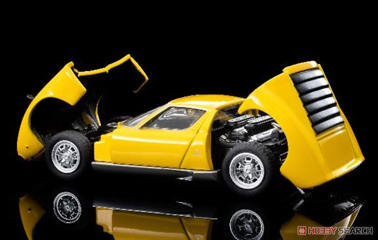 TLV Lamborghini Miura SV (Yellow) (Diecast Car) Item picture9