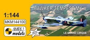 Hawker Tempest Mk.V `Le Grand Cirque` (Clostermann) (Plastic model)