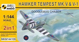 Hawker Tempest Mk.V Srs.1/2 + V1 `Doodlebug Chaser` (2 in 1 + Resin) (Plastic model)
