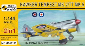 Hawker Tempest Mk.V/TT.5 `In Final Roles` (2 in 1) (Plastic model)
