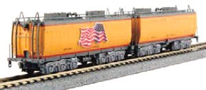 ユニオン・パシフィック鉄道 ウォーター・テンダー (UP Water Tender) 2両セット ★外国形モデル (2両セット) (鉄道模型)