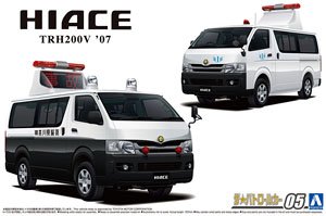 トヨタ TRH200V ハイエース 交通事故処理車/エリア検問車 `07 (プラモデル)