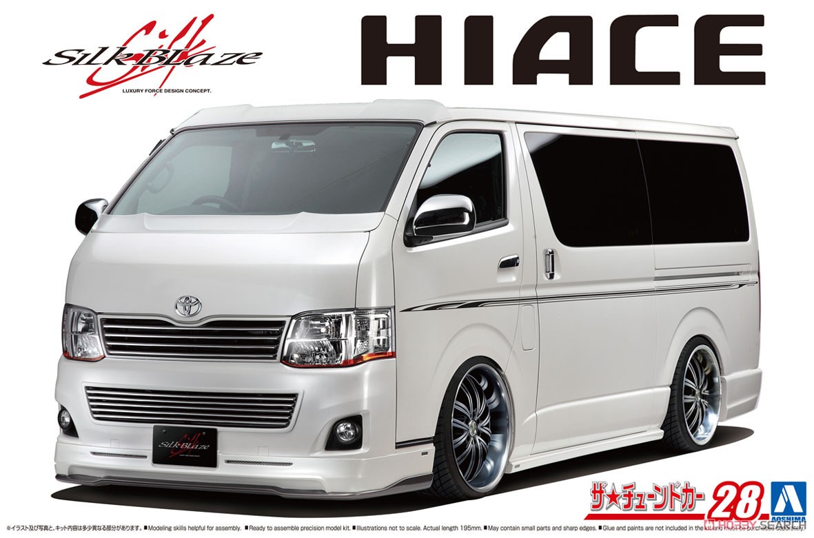 シルクブレイズ TRH200V ハイエース VerIII `10 (トヨタ) (プラモデル) パッケージ1