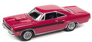 1970 プリムス GTX ムーランルージュ/ブラックライン (ミニカー)