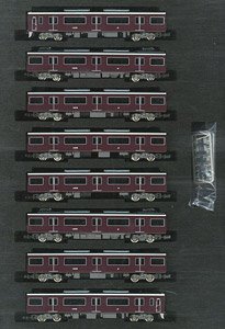 Hankyu Series 1300 (1309 Formation) Eight Car Formation Set (w/Motor) (8-Car Set) (Pre-colored Completed) (Model Train)