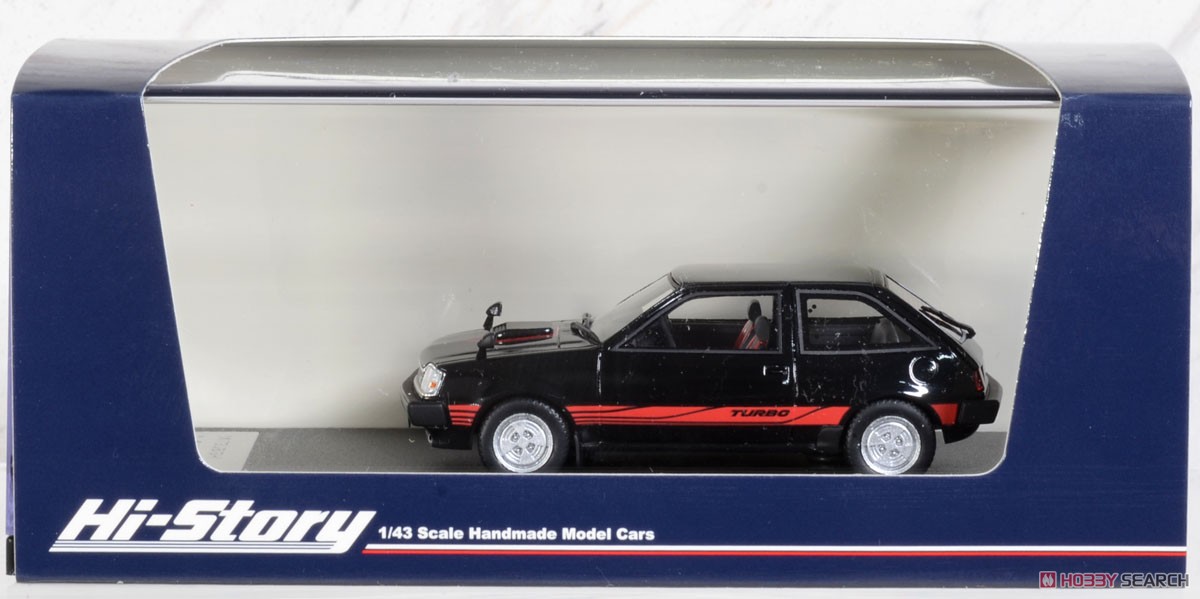 Mitsubishi Mirage II 1400 Turbo (1982) Serbia Black (Diecast Car) Package1