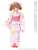 PNS Yukata Set -Flowers and Ribbons- (White x Pink) (Fashion Doll) Other picture1