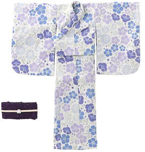 PNM Yukata Set -Fairy Primrose- (Blue Wisteria) (Fashion Doll)