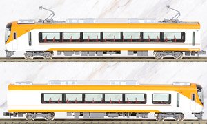 Kintetsu Series 22600 Ace (New Color, Hanshin Through Corresponding) Additional Two Car Formation Set (without Motor) (Add-on 2-Car Set) (Pre-colored Completed) (Model Train)
