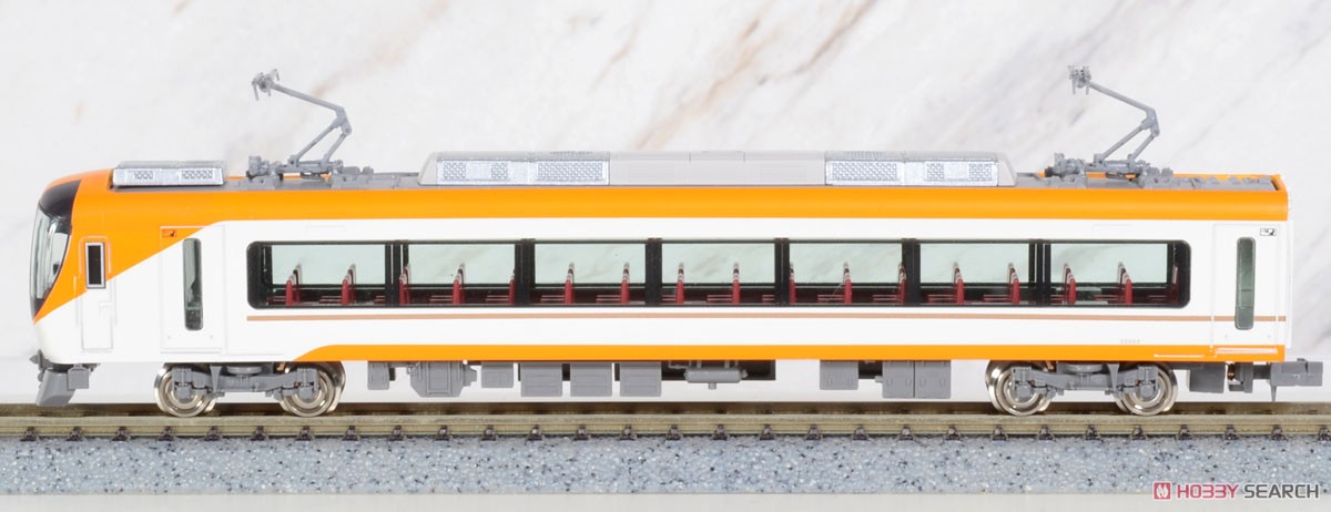 Kintetsu Series 22600 Ace (New Color, Hanshin Through Corresponding) Additional Two Car Formation Set (without Motor) (Add-on 2-Car Set) (Pre-colored Completed) (Model Train) Item picture1