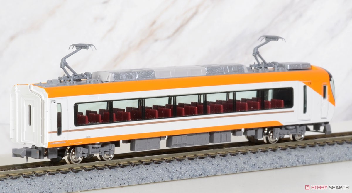 Kintetsu Series 22600 Ace (New Color, Hanshin Through Corresponding) Additional Two Car Formation Set (without Motor) (Add-on 2-Car Set) (Pre-colored Completed) (Model Train) Item picture3