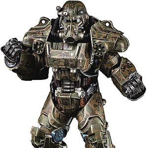 T-60 Camouflage Power Armor (T-60 迷彩・パワーアーマー) (完成品)