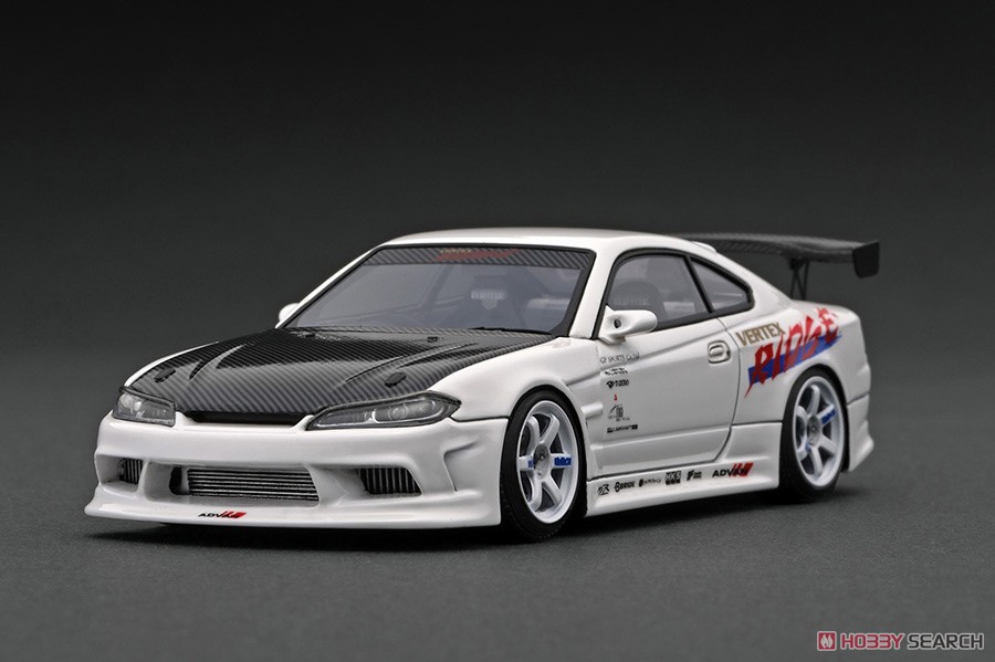 VERTEX S15 Silvia White With Engine (ミニカー) 商品画像1