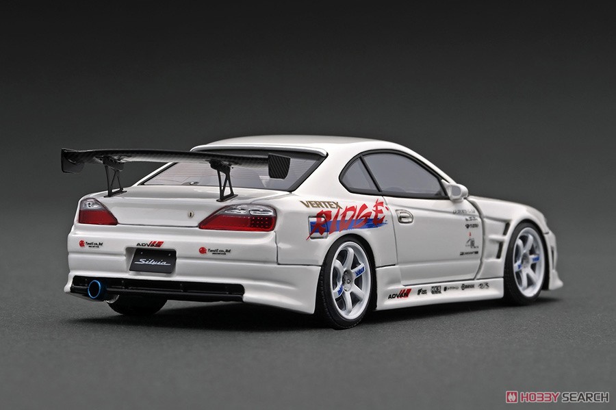 VERTEX S15 Silvia White With Engine (ミニカー) 商品画像2