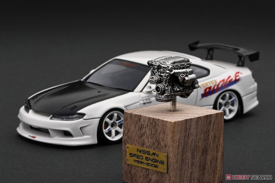 VERTEX S15 Silvia White With Engine (ミニカー) 商品画像4