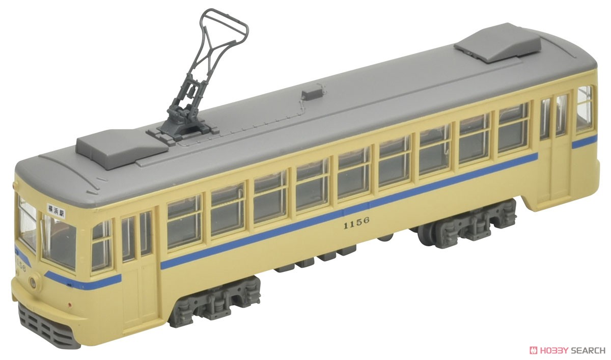 鉄道コレクション 横浜市電 1150形 1156号車 (青帯) B (鉄道模型) 商品画像1