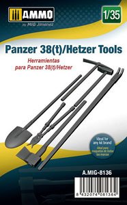 Panzer 38(t)/Hetzer Tools (Plastic model)