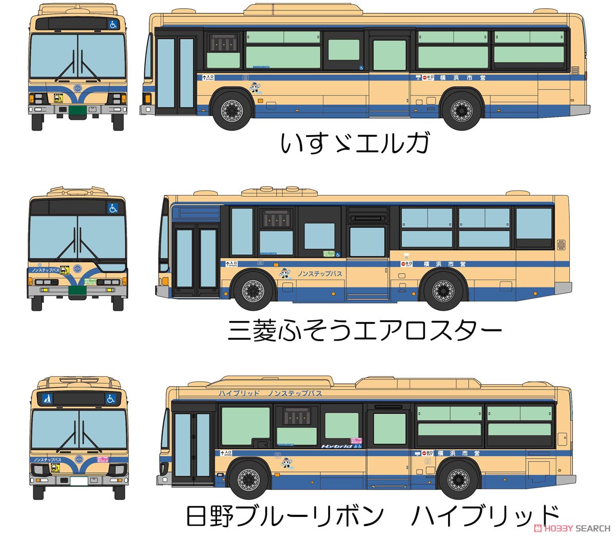 The Bus Collection Transportation Bureau, City of Yokohama 100th Anniversary Special (12 Types + Secret/Set of 12) (Model Train) Other picture4