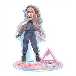 Laid-Back Camp Momiji Camp Acrylic Stand Jr. Nadeshiko Kagamihara (Anime Toy)