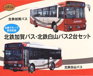 The Bus Collection Hokutetsu Group Integration Memorial Hokutetsu Kaga Bus, Hokutetsu Hakusan Bus Set (2 Cars Set) (Model Train)