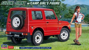 Suzuki Jimny w/Camp Girls Figure (Model Car)