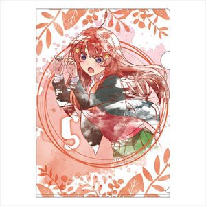 The Quintessential Quintuplets Season 2 Watercolor Art A4 Clear File Itsuki Nakano (Anime Toy)