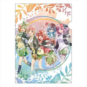 The Quintessential Quintuplets Season 2 Watercolor Art A4 Clear File Assembly (Anime Toy)