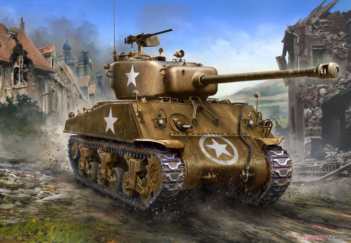 アメリカ中戦車 M4A3 (76)W シャーマン (プラモデル) その他の画像4