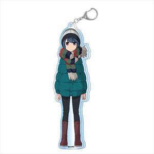 ゆるキャン△ アクリルキーホルダーBIG 志摩リン (キャラクターグッズ)