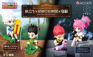 HUNTER×HUNTER フチピト 旅立ち×初めての仲間×宿敵 (6個セット) (キャラクターグッズ)
