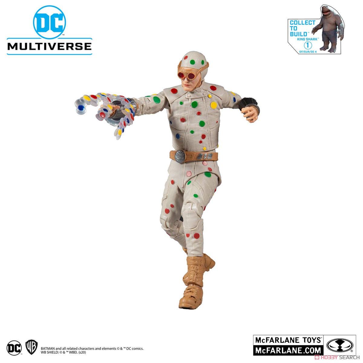 DC Comics - DC Multiverse: 7 Inch Action Figure - #081 Polka Dot Man [Movie / The Suicide Squad] (Completed) 商品画像6