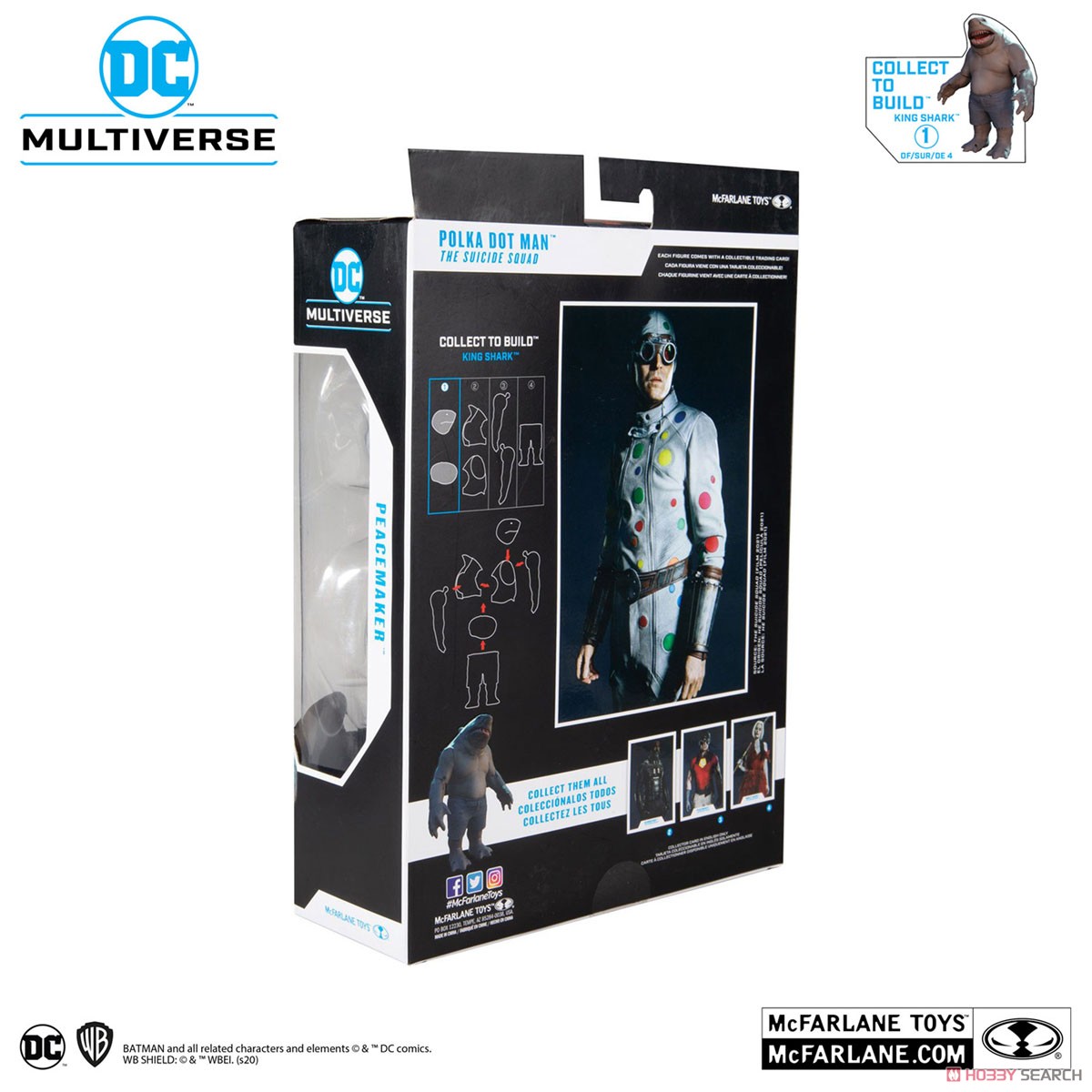 DC Comics - DC Multiverse: 7 Inch Action Figure - #081 Polka Dot Man [Movie / The Suicide Squad] (Completed) パッケージ3