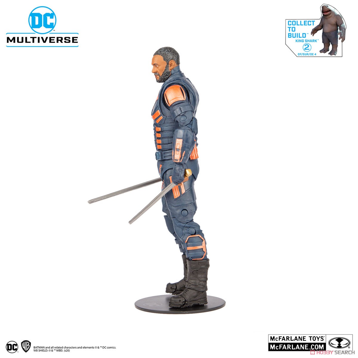 DC Comics - DC Multiverse: 7 Inch Action Figure - #082 Bloodsport (Unmasked) [Movie / The Suicide Squad] (Completed) 商品画像2
