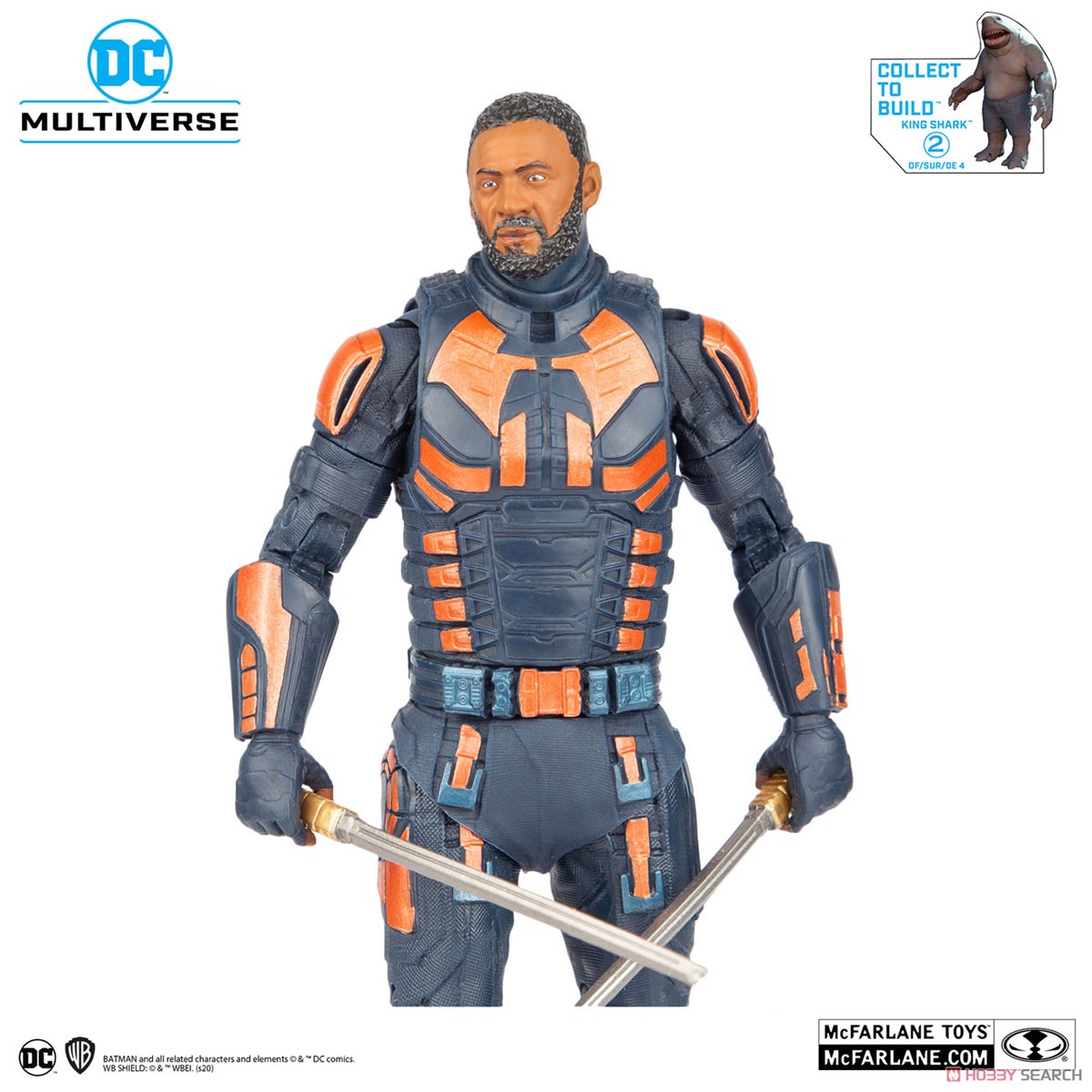 DC Comics - DC Multiverse: 7 Inch Action Figure - #082 Bloodsport (Unmasked) [Movie / The Suicide Squad] (Completed) 商品画像5