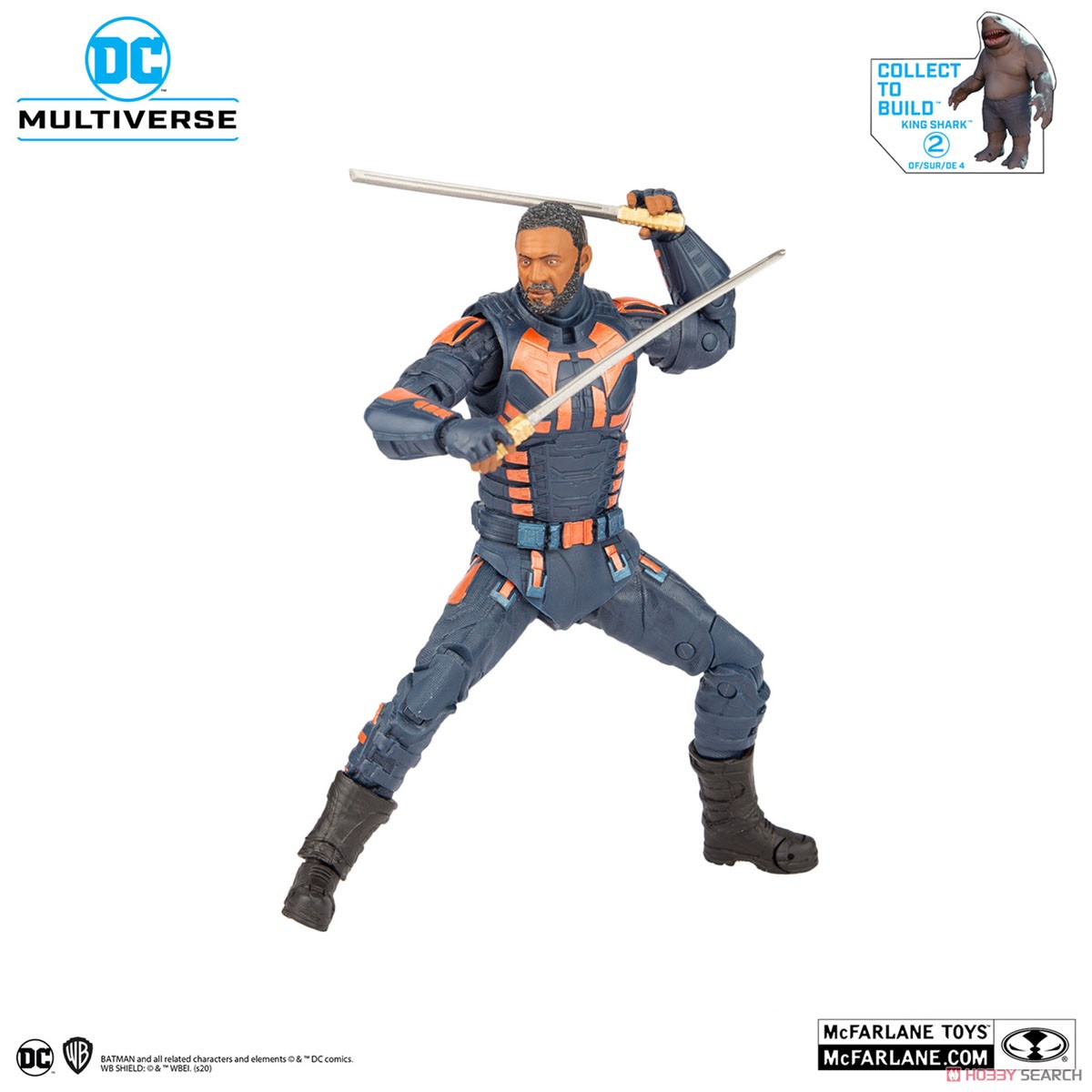 DC Comics - DC Multiverse: 7 Inch Action Figure - #082 Bloodsport (Unmasked) [Movie / The Suicide Squad] (Completed) 商品画像6