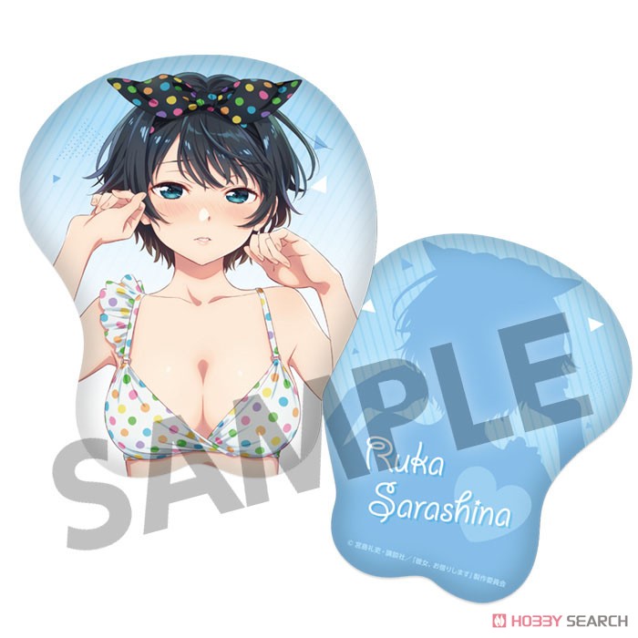 Rent-A-Girlfriend Munyamochi Cushion Ruka Sarashina Swimwear Ver. (Anime Toy) Item picture1