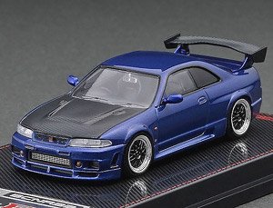 Nissan R33 GT-R Blue Metallic (Diecast Car)