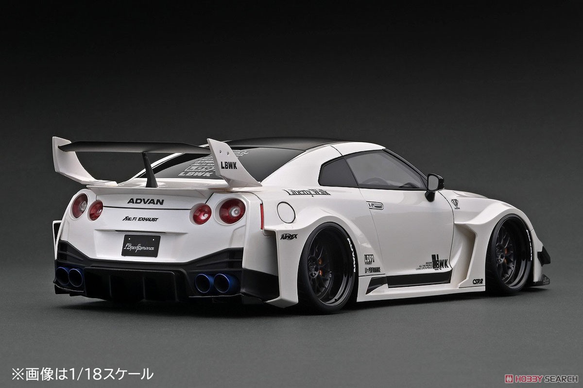LB-Silhouette WORKS GT Nissan 35GT-RR White (ミニカー) その他の画像2