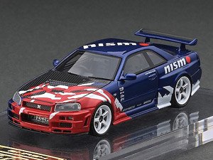 Nismo R34 GT-R R-tune Launch Ver.TAS (Diecast Car)