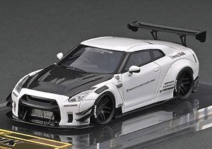 LB-Works Nissan GT-R R35 Type 2 White (Diecast Car)