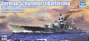 German Scharnhorst Battleship (Plastic model)