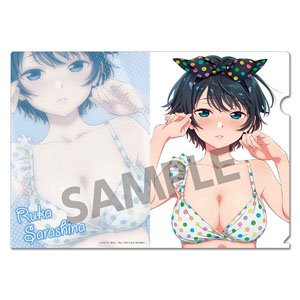 Rent-A-Girlfriend Clear File Ruka Sarashina Swimwear Ver. (Anime Toy)