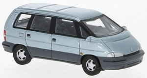 (HO) Renault Espace II 1991 Metallic Light Blue (Model Train)