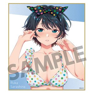 Rent-A-Girlfriend Mini Colored Paper Ruka Sarashina Swimwear Ver. (Anime Toy)